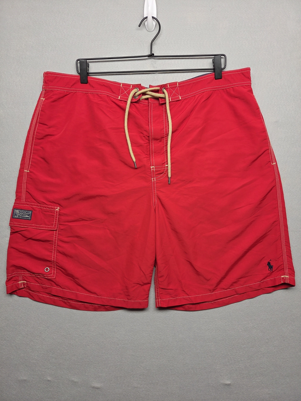 Polo by Ralph Lauren Red Men's Swim Trunks 2XL